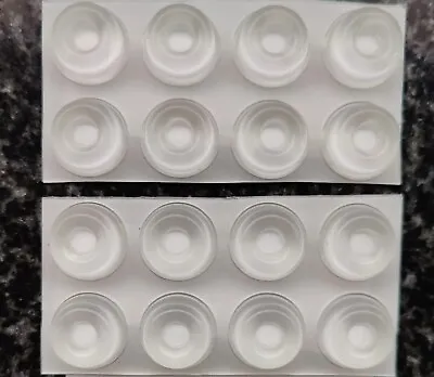 16x Isolation Gel Pads (CLEAR) FOR ATACAMA / MISSION ETC SPEAKERS / STANDS • £10