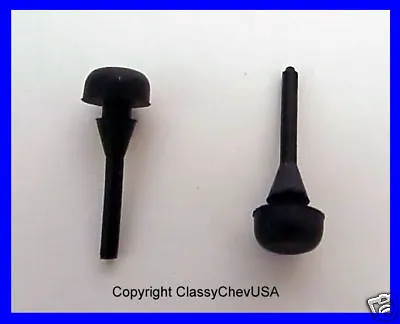 1941 1942 1946 Chevy Truck GLOVE BOX Rubber Bumpers 2 Pc - 434-E Made In USA • $6.05
