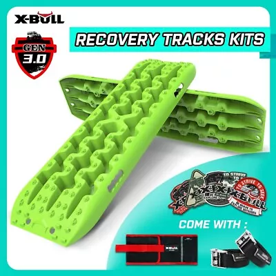 $94.90 • Buy X-BULL Recovery Tracks Kits Sand Tracks Sand/Snow/Mud Green 10T 4WD 4X4 10T ATV