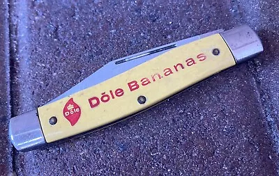 Vintage DOLE BANANAS Colonial Folding POCKET Knife 2 3/4” Dole Advertising Promo • $14.98