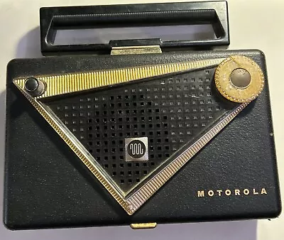 Motorola Model 55L1U Portable Tube Radio 1955 Vintage Retro • $50