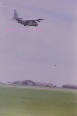35mm Slide: RAF C-130 Hercules At Upper Heyford (#82.527) • £1