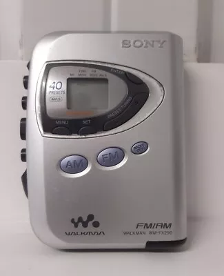 Sony Walkman WM290 Cassette Tape Player • £17.50