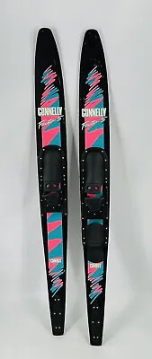 $80 • Buy Connelly Factor 5 Combos 66” Slalom Water Skis W/ Adjustable Skiing Bindings
