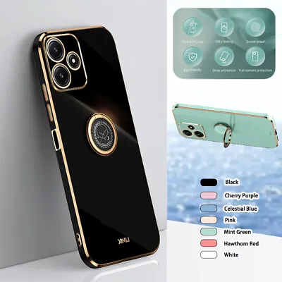 For Redmi Note 12 11 Pro K60 Xiaomi 13 Magnetic Ring Case Slim Rubber Soft Cover • $8.39