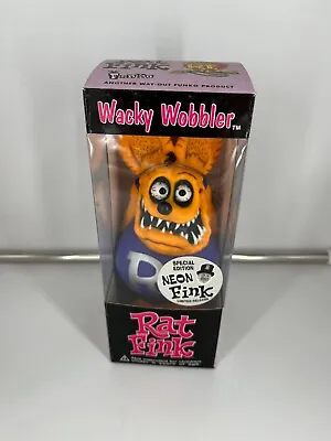 FUNKO Wacky Wobbler NEON RAT FINK   Special Edition NEW (DH) • $19.99