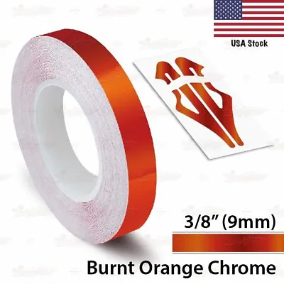 3/8  Roll Vinyl Pinstriping Pin Stripe Solid Line Car Tape Decal Stickers 9mm • $9.95