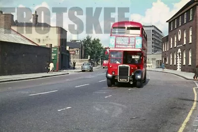 35mm Slide London Transport Leyland Titan PR RTL1560 OLD779 Limehouse 1968 • £4.39