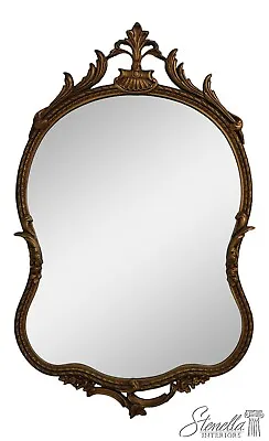 F63265EC: Vintage Gold French Style Wall Mirror • $465