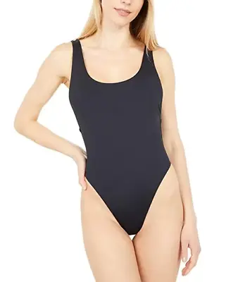 Volcom 19730 Women's Black Simply Seamless One-Piece Swimsuit Size Medium • $71.50