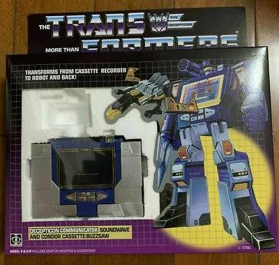 Transform G1 Soundwave Brand New With A Cassette(you Can Choose One From 6) • $61.99