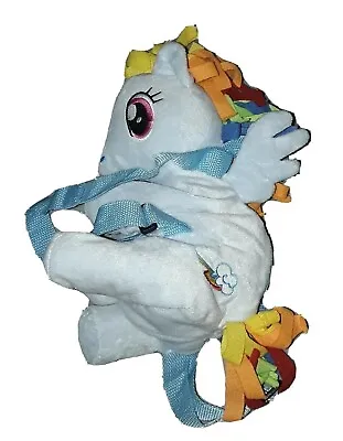 My Little Pony Rainbow Dash Plush Backpack Rucksack  Bag In Excellent Condition  • £11.95