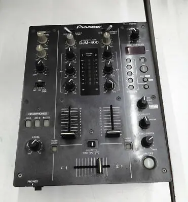 PIONEER Model DJM-400 2ch Professional DJ MIXER Used • $955.34