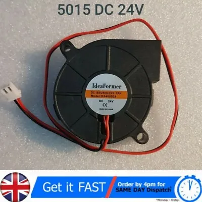 $8.62 • Buy Ultra-silent Radial Turbo Blower Fan Cooling Fan DC 24V For Printer Parts