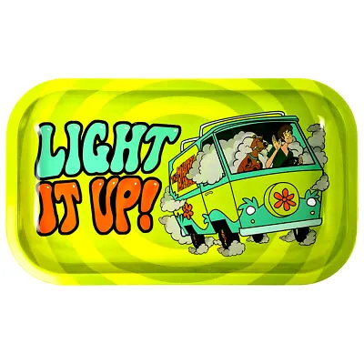 Scooby Doo Light It Up | Decorative Premium Metal Rolling Tray - Medium 7  X 11  • $10.99