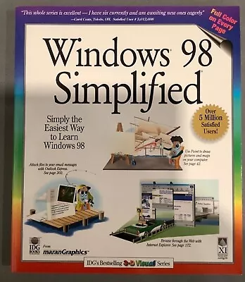 Simplified Windows 98 Simplified By Maran Graphics Development Group • $4.99