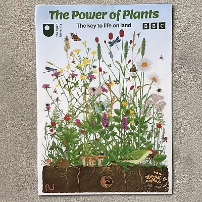 £6 • Buy The Power Of Plants - The Key To Life On Land - Open University Poster
