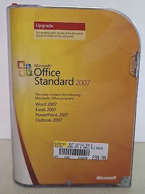 Microsoft Office Standard 2007 (Retail) (1 PC/s) - Full Version For Windows  • $50