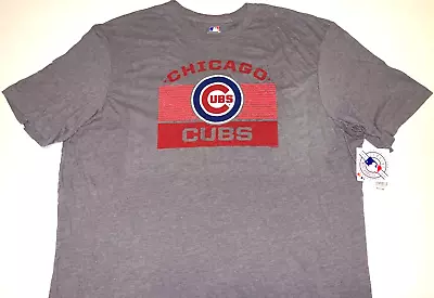 Chicago Cubs Major League Baseball Team Darker Gray T-Shirt New! XXL 2X • $13.99