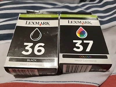 Genuine Original Lexmark 36 37 Ink Cartridges Multipack  • £36.99