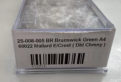 Dapol N Gauge A4 BR Early Crest Brunswick Grn 60022 Mallard Dbl Chmny 2S-008-005 • £40