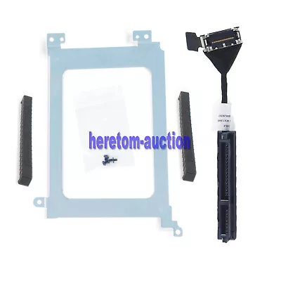 For Dell XPS15 9560 9550 Precision 5520 5510 XDYGX HDD Cable +Caddy +Rubber Rail • $21.95