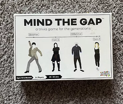 MIND THE GAP Game A Trivia Game For The Generations 2022 New Sealed • $19.99