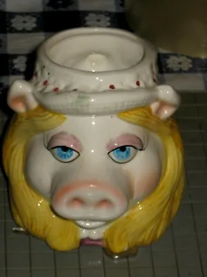 Vintage Miss Piggy Muppets Jim Henson Sigma Japan Taste Setter Ceramic Cup Mug • $20