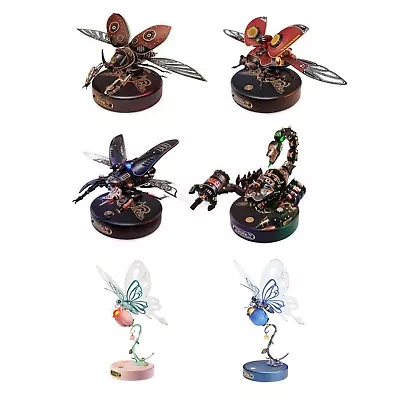 ROKR Insect Series 3D Metal Puzzles Electric Model Building Kits For Adults Teen • $59.99