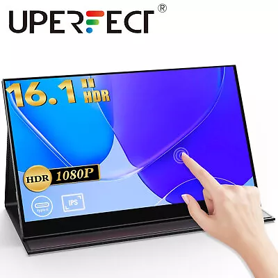 16  UPERFECT Touchscreen Portable Monitor 1080P Mini HDMI USB C For SAMSUNG DEX • $139.99