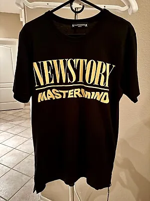 Mastermind Japan New Story Black T-shirt Size M Tee Yellow Skull • $129