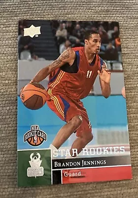 09/10 Upper Deck Brandon Jennings Star Rookies Rc #233 • $7
