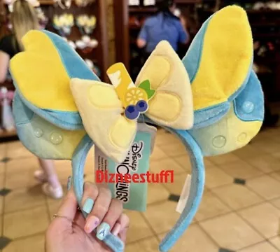 2024 Disney Parks Stitch Blueberry Lemonade Munchlings Ear Ears Headband New • $34.97