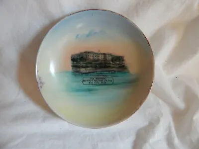 The Wenonah Hotel Bay City Mi Mich Souvenir China Butter Pat - 1910 • $22.99