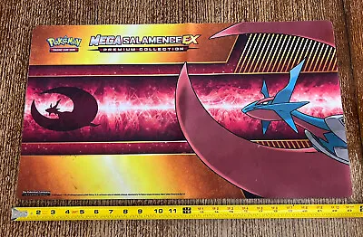 Mega Salamence EX Premium Collection Playmat Pokemon Trading Card Game Play Mat • $10