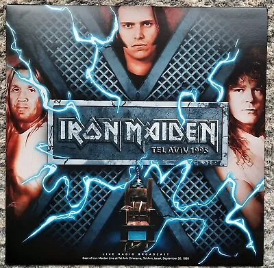 Iron Maiden  Tel Aviv 1995  Live Steve Harris Metallica Blaze Bayley Wolfsbane • £20