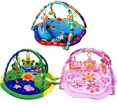 Light & Musical Baby Boy Girl Playmat Gym Musical Activity Play Mat Mats Toys  • £32.99