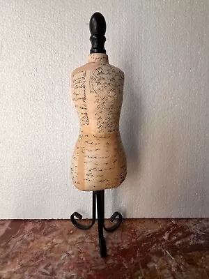 Jewelry Display Stand Mannequin Body Form Jewelry Stand Vintage Antique Style • $52.25