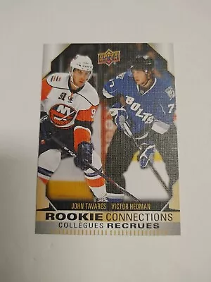 2023-24 Upper Deck Tim Hortons Duos Rookie Connections J. Tavares V. Hedman RC-3 • $7.25