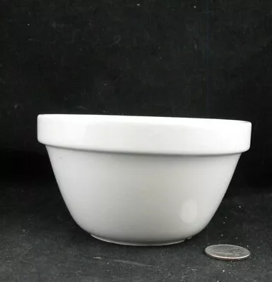Mason Cash England 48 5   Small Pudding Or Mixing Bowl Antique Off White Color  • $18.47