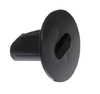 100 X Black Double Entry Grommets - Satellite Shotgun Wall Cable Installation • £12.99