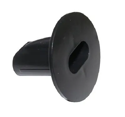 5 X Black Double Entry Grommets - Satellite Shotgun Wall Cable Installation • £5.99