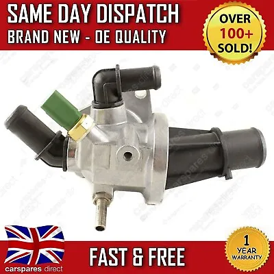 Thermostat Housing With Sensor For Vauxhall Combo 1.3 Cdti 16v 2004 2012 • £24.95