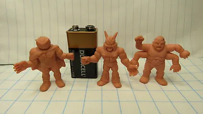  Mattel M.U.S.C.L.E. Action Figures  1985 X 3  • $9.99