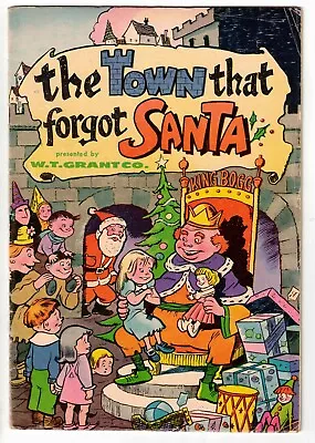 The Town That Forgot Santa 1961 W. T. Grant Co. Store Giveaway Silver Age! • $9.88