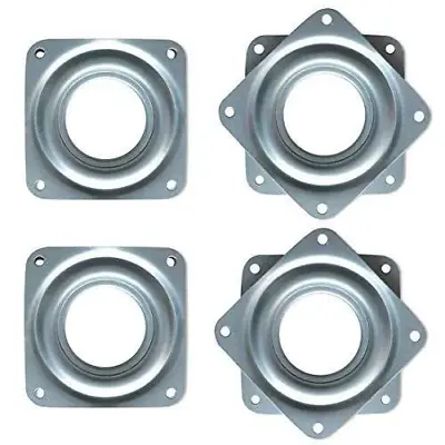 4 Pack 2 Inch Square Lazy Susan Turntable Bearings Heavy Duty Swivel Plate • $10.99