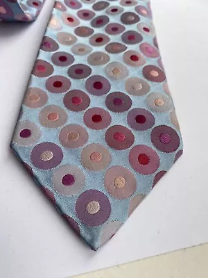 DUCHAMP London Tie Multicolor Silk  Made In England • $39