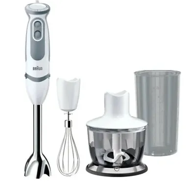 Braun MultiQuick 5 Vario MQ5235 Hand Blender In White NEW • £59.99