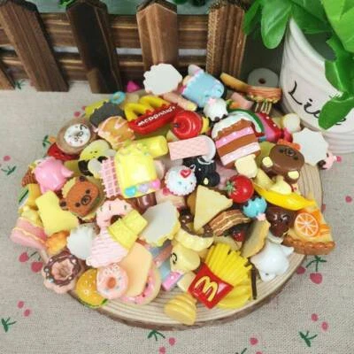 $3.40 • Buy 50*/Set Jumbo Squishies Scented Charm Kawaii Squishy Rising Plastic Hard Toy DIY
