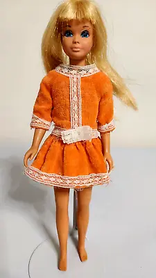 Vintage 1967 MALIBU SKIPPER Barbie Twist N Turn Original Bathing Suit Dress VTG • $17.99